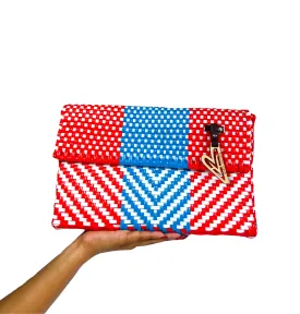 Maria Victoria | Dream Clutch DI | Upcycled, Handwoven, Multicolor Clutch Wallet