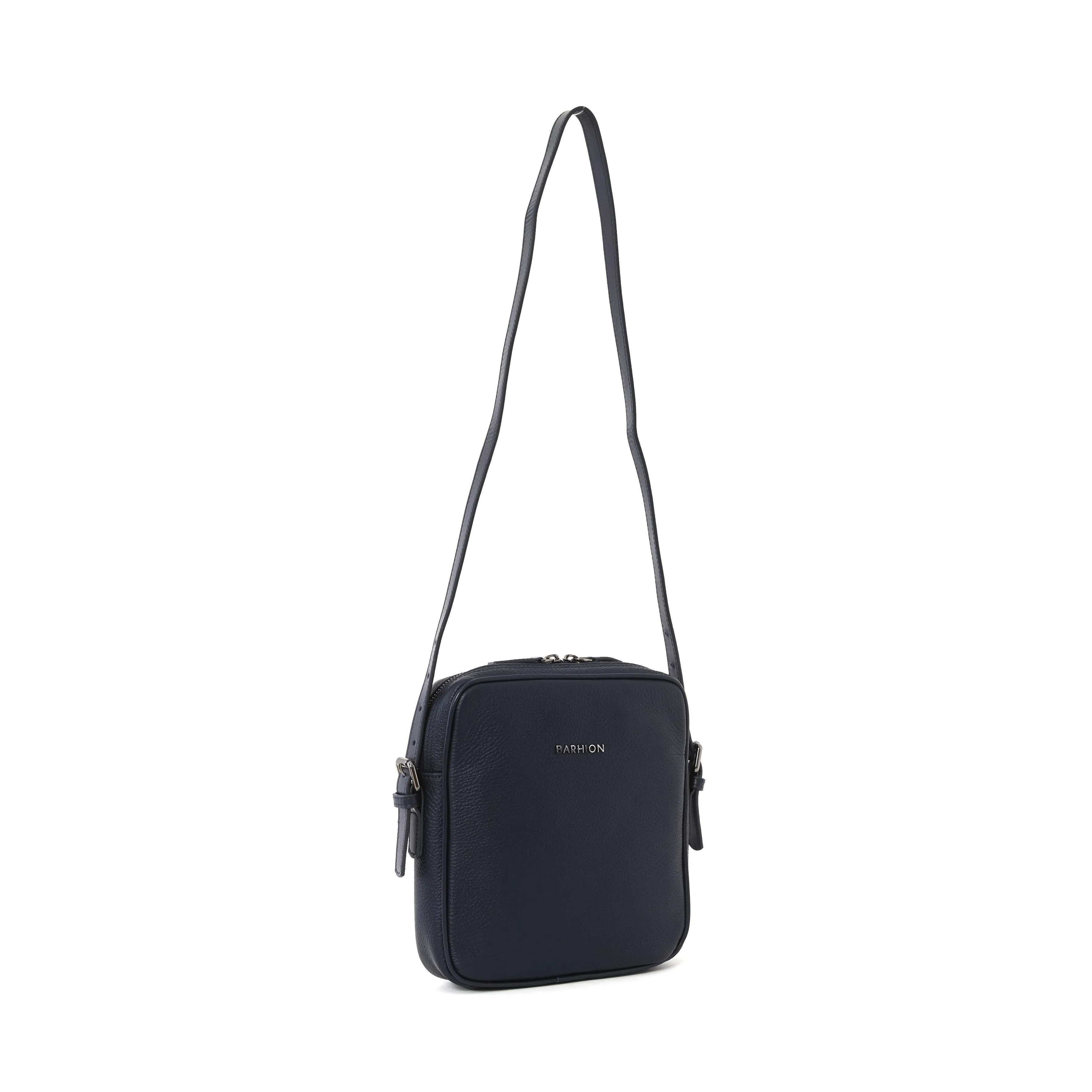 Men's Calf Leather Floater Handmade Messenger Bag U25008