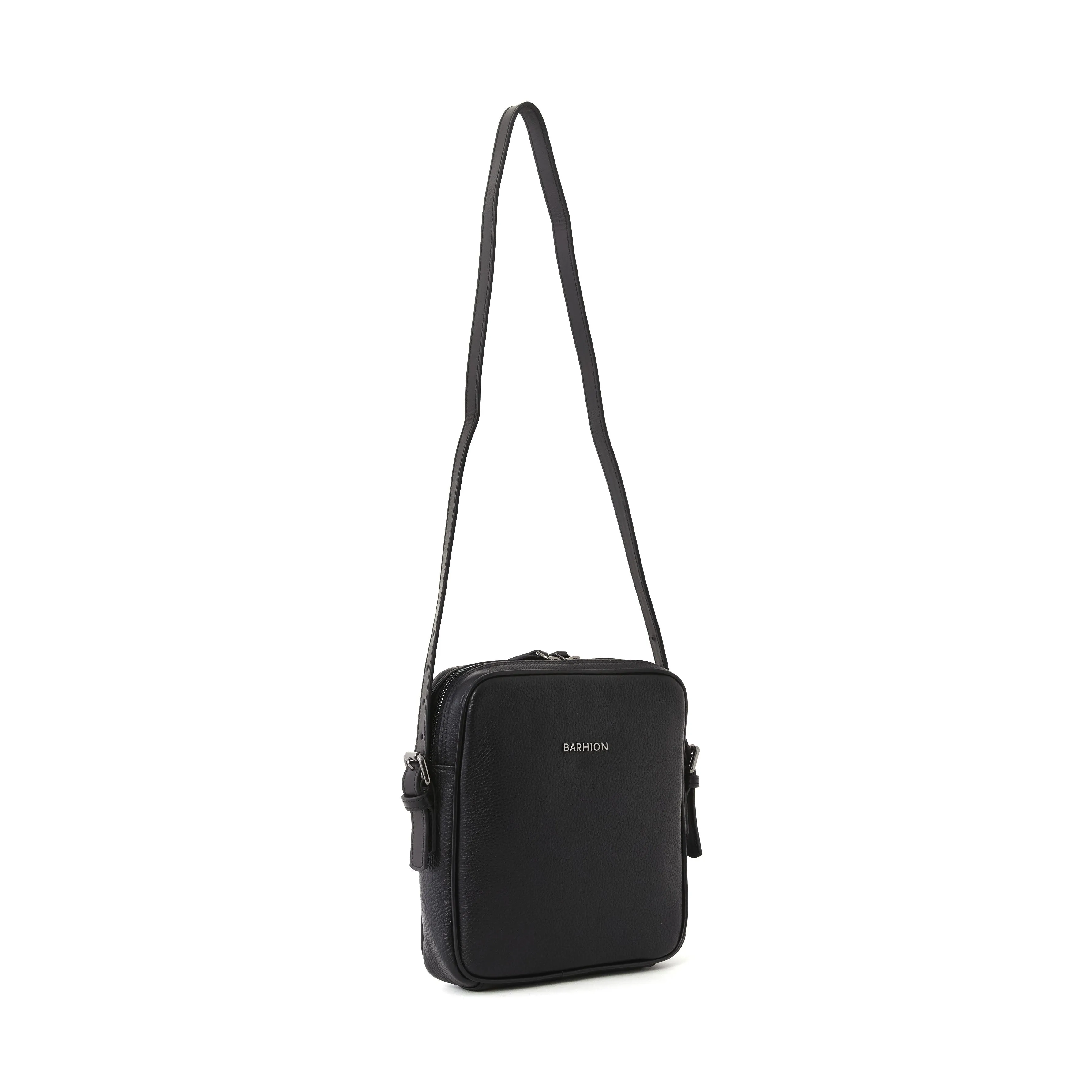 Men's Calf Leather Floater Handmade Messenger Bag U25008