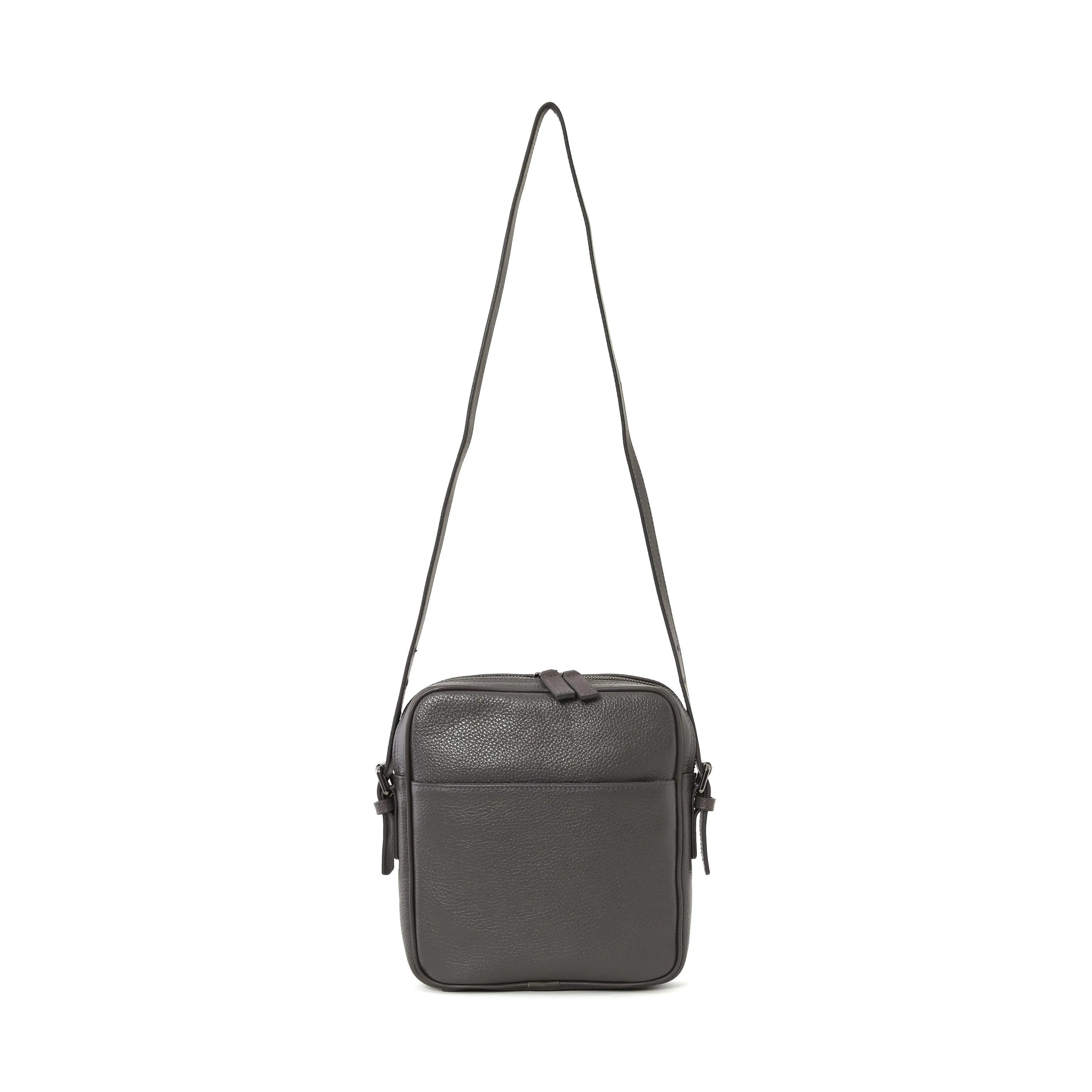 Men's Calf Leather Floater Handmade Messenger Bag U25008
