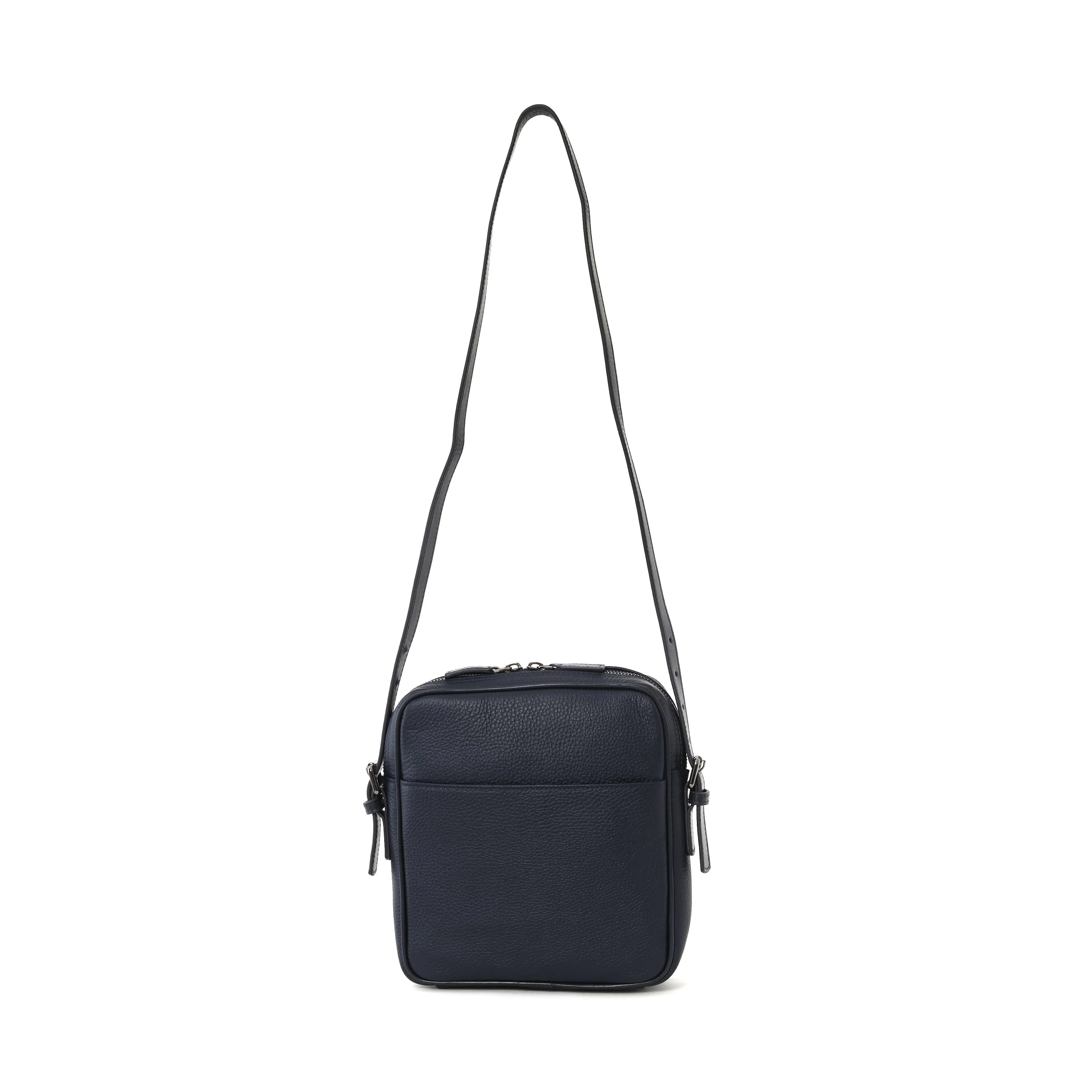 Men's Calf Leather Floater Handmade Messenger Bag U25008