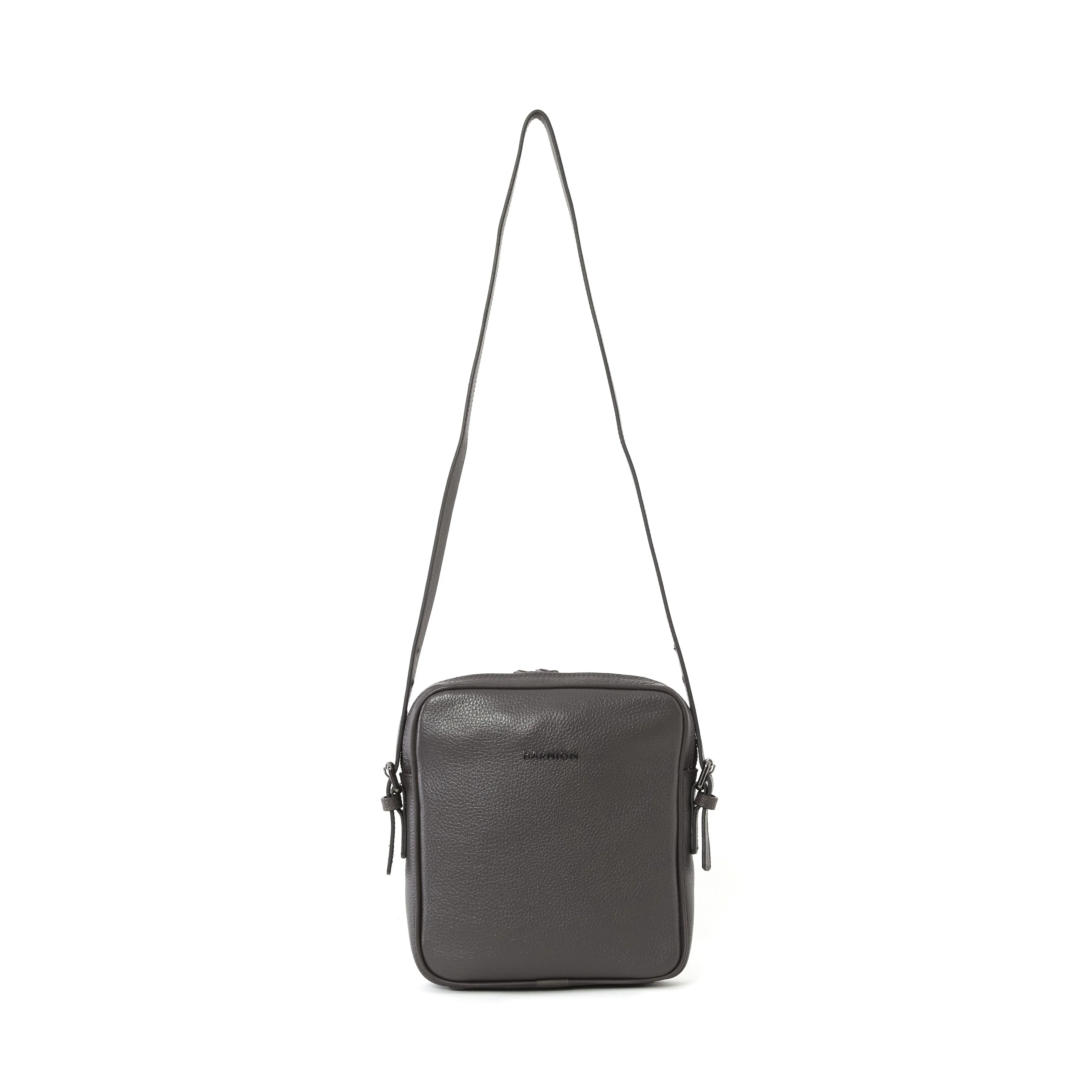 Men's Calf Leather Floater Handmade Messenger Bag U25008