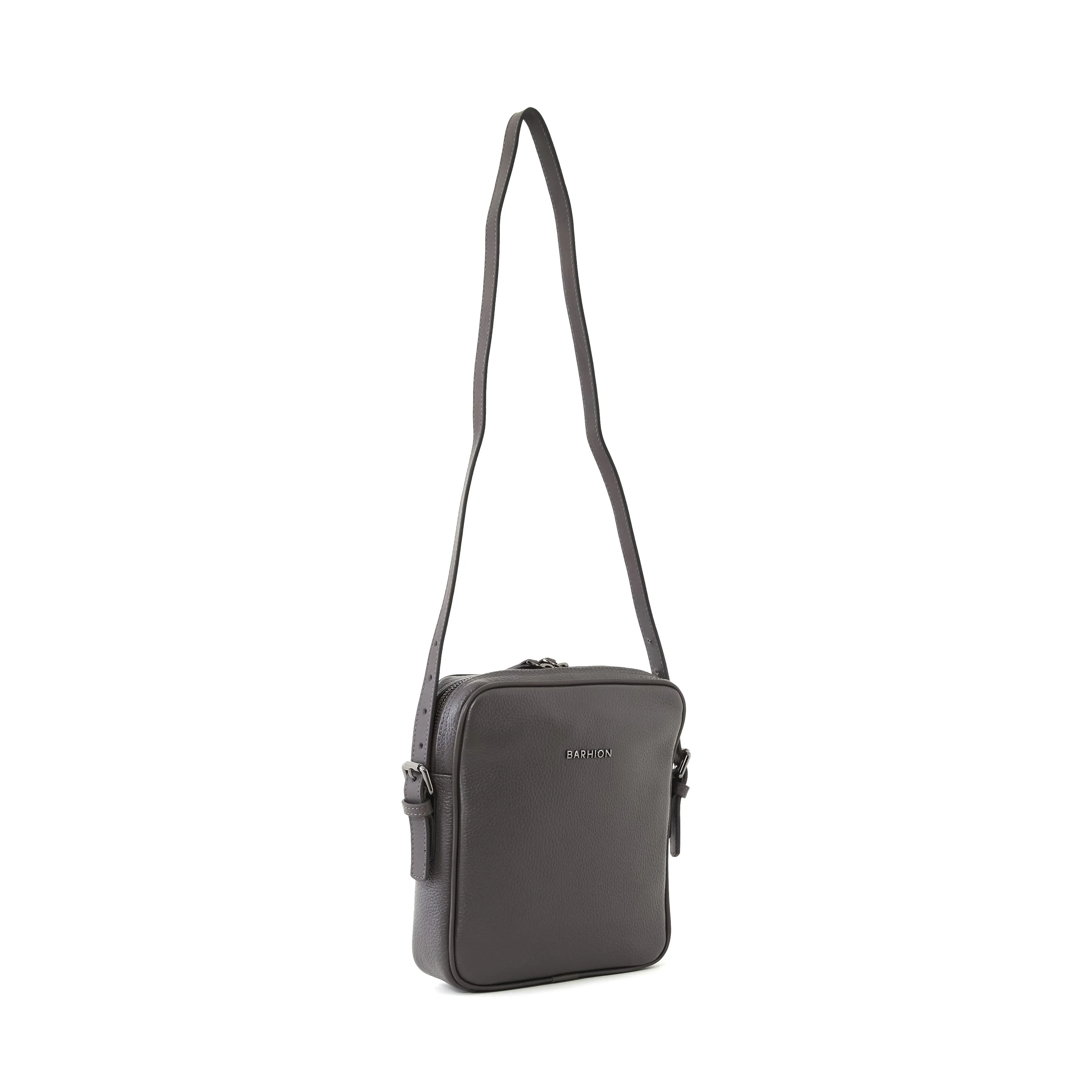 Men's Calf Leather Floater Handmade Messenger Bag U25008