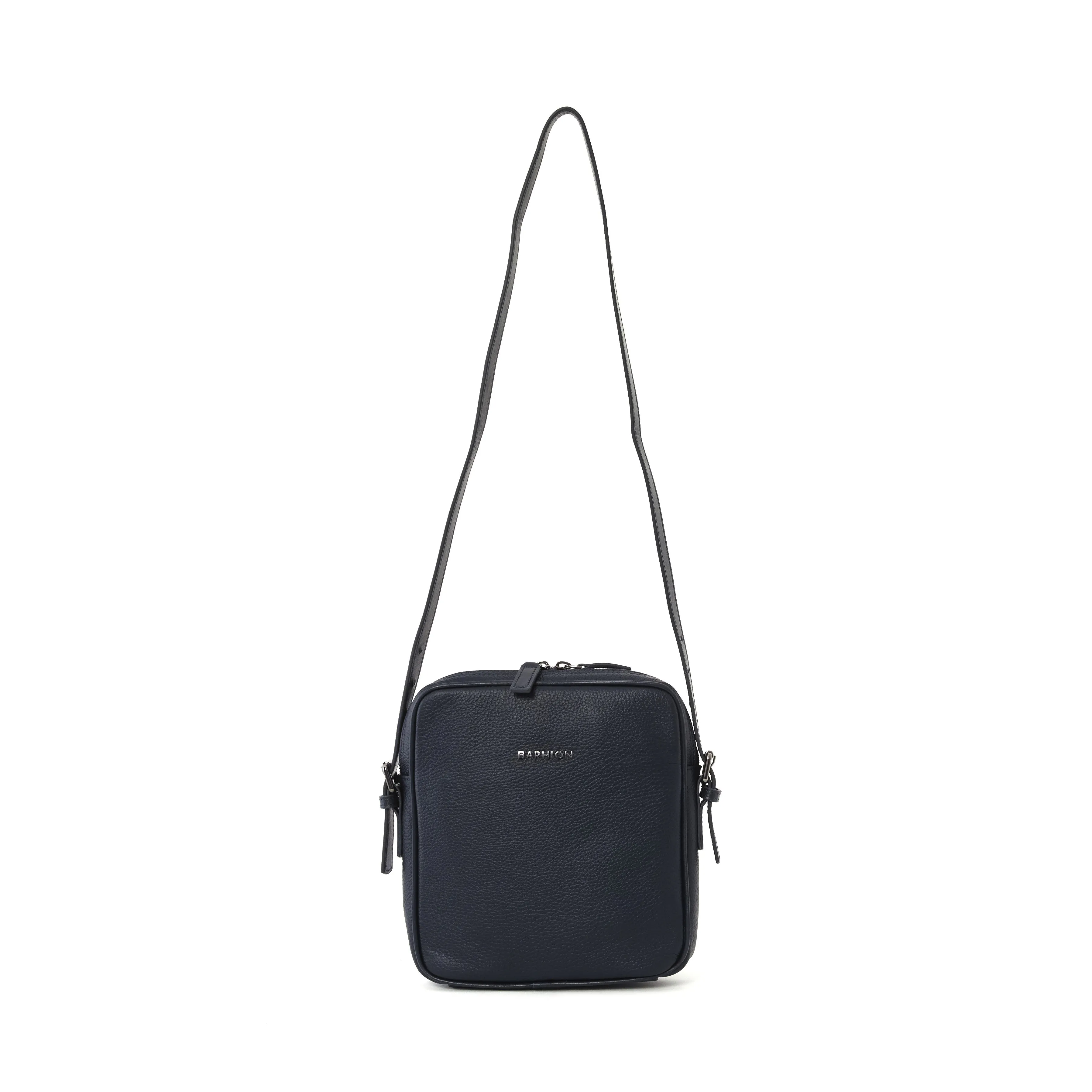 Men's Calf Leather Floater Handmade Messenger Bag U25008