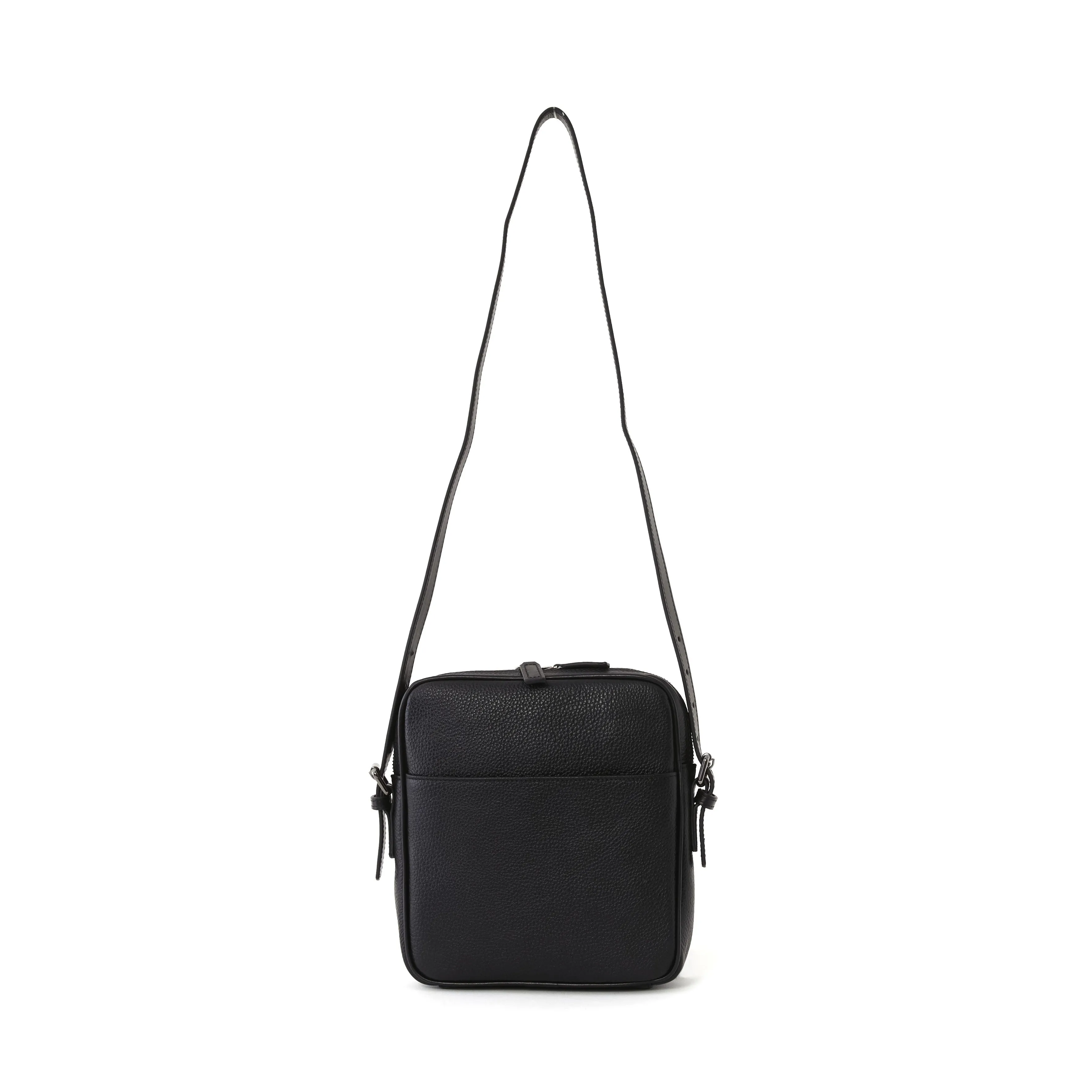 Men's Calf Leather Floater Handmade Messenger Bag U25008