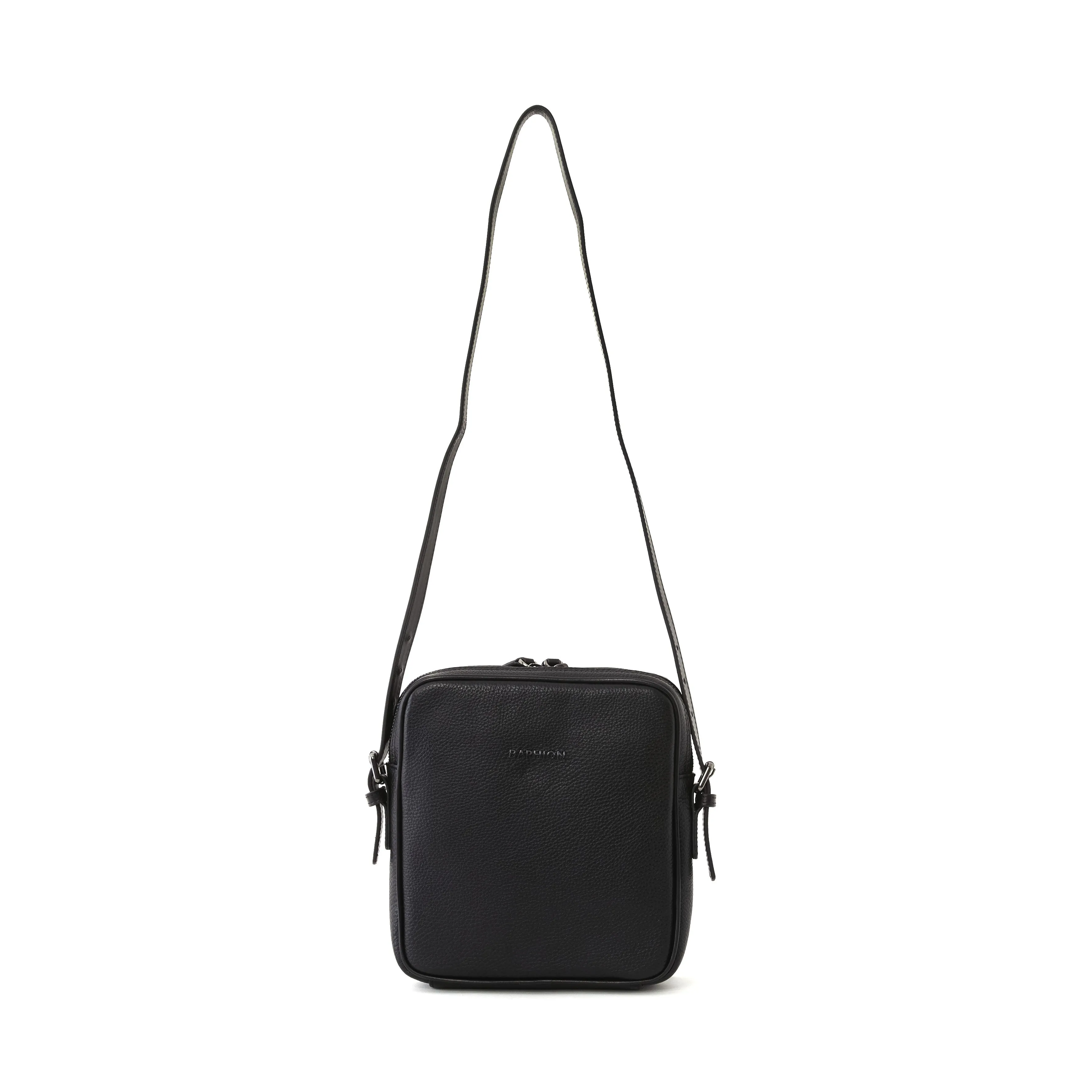 Men's Calf Leather Floater Handmade Messenger Bag U25008