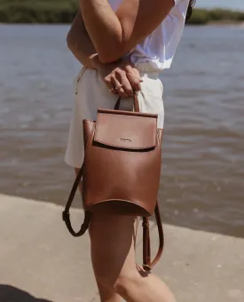 Mini Kim Backpack | Chestnut