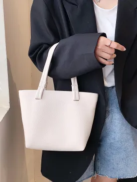 Minimalist Tote Bag With Inner Pouch