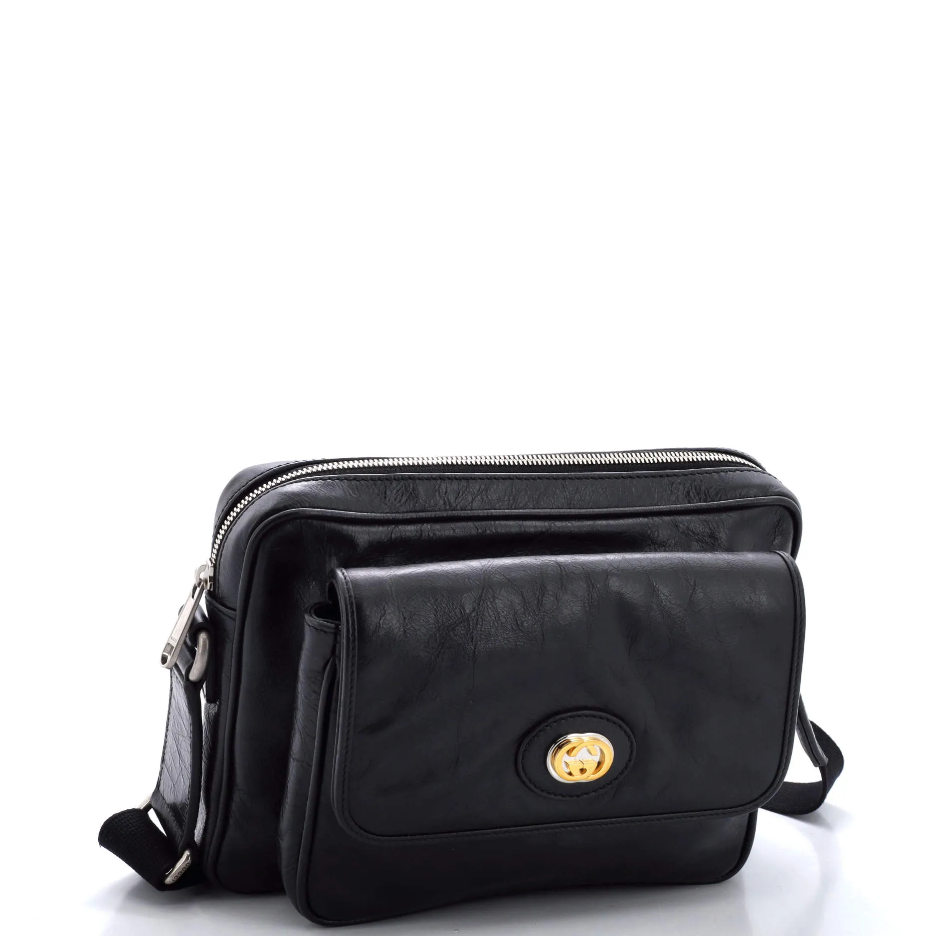 Morpheus Crossbody Messenger Bag Leather