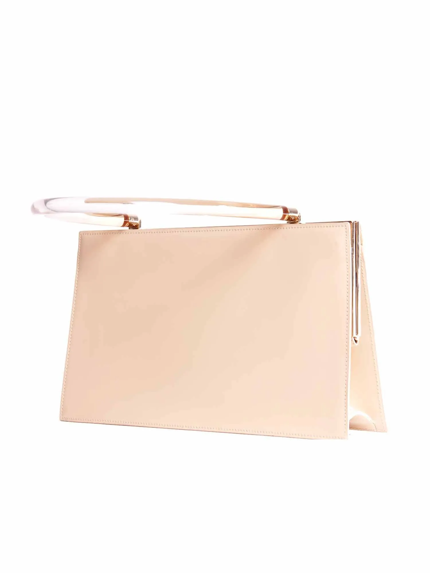 Plexiglass Top Handle Bag