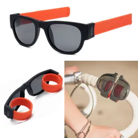 Polarized Folding Wrist Sunglasses Bracelet Design Foldable Sun Glasses | Brodtica.com