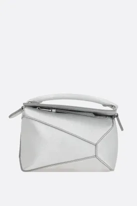 Puzzle Mini Metallic Handbag