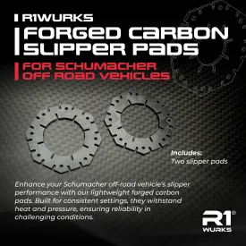 R1WURKS Forged Carbon Slipper Pads, Fits LD3 and L1R