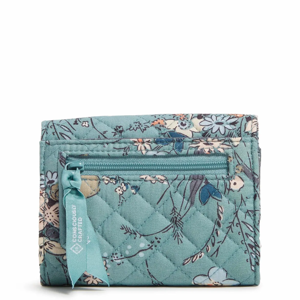 RFID Riley Compact Wallet - Sunlit Garden Sage