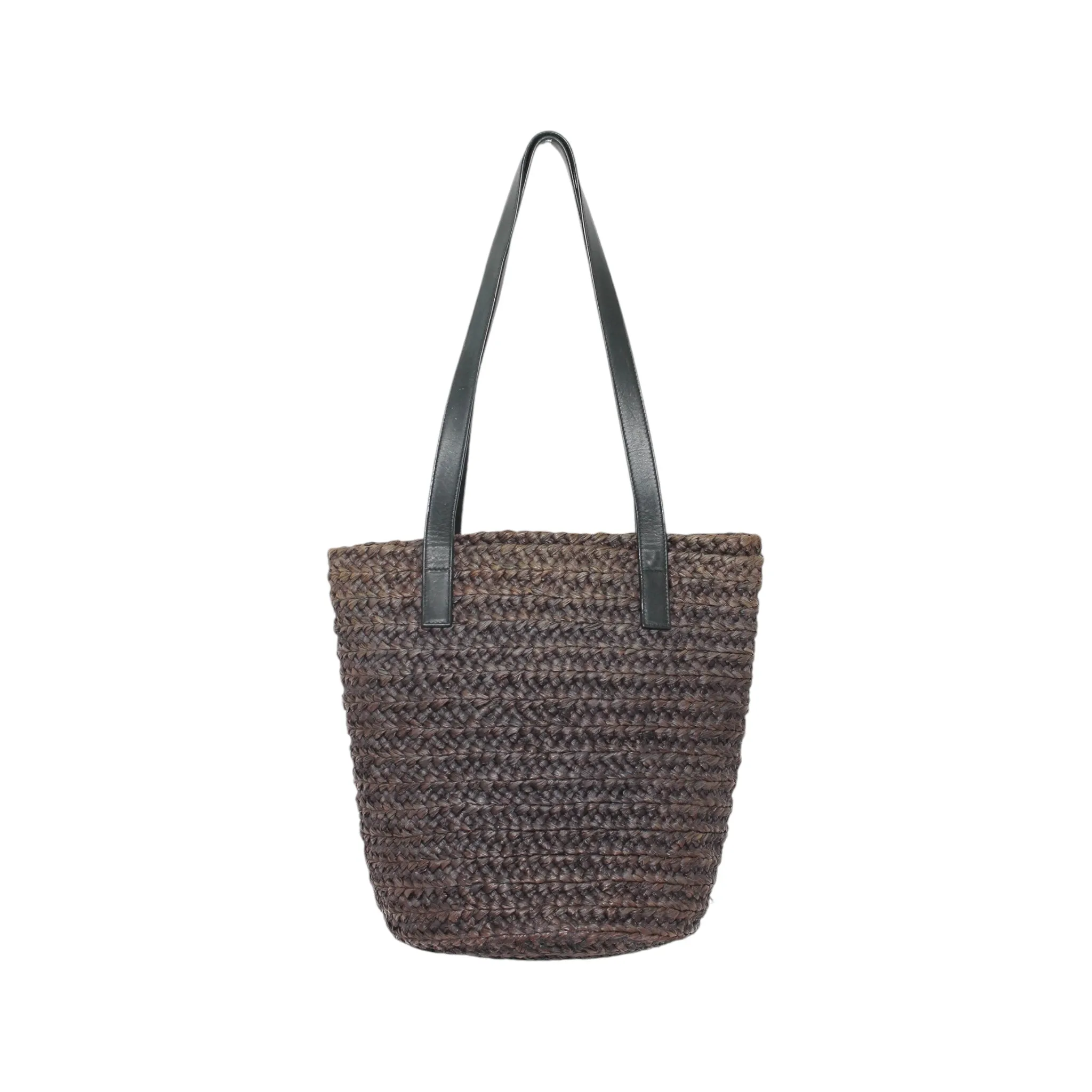 Saint Laurent Raffia Panier 2021 Tote Bag