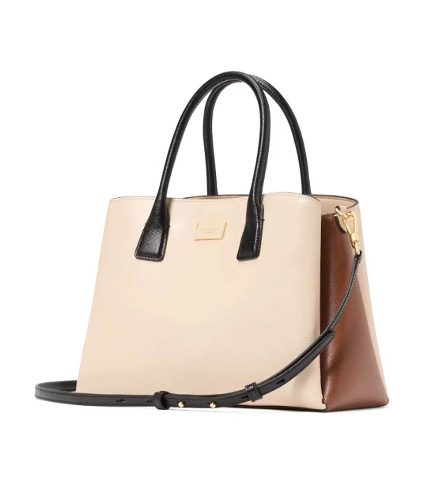 Serena Colorblocked Satchel Milk Glass Multi