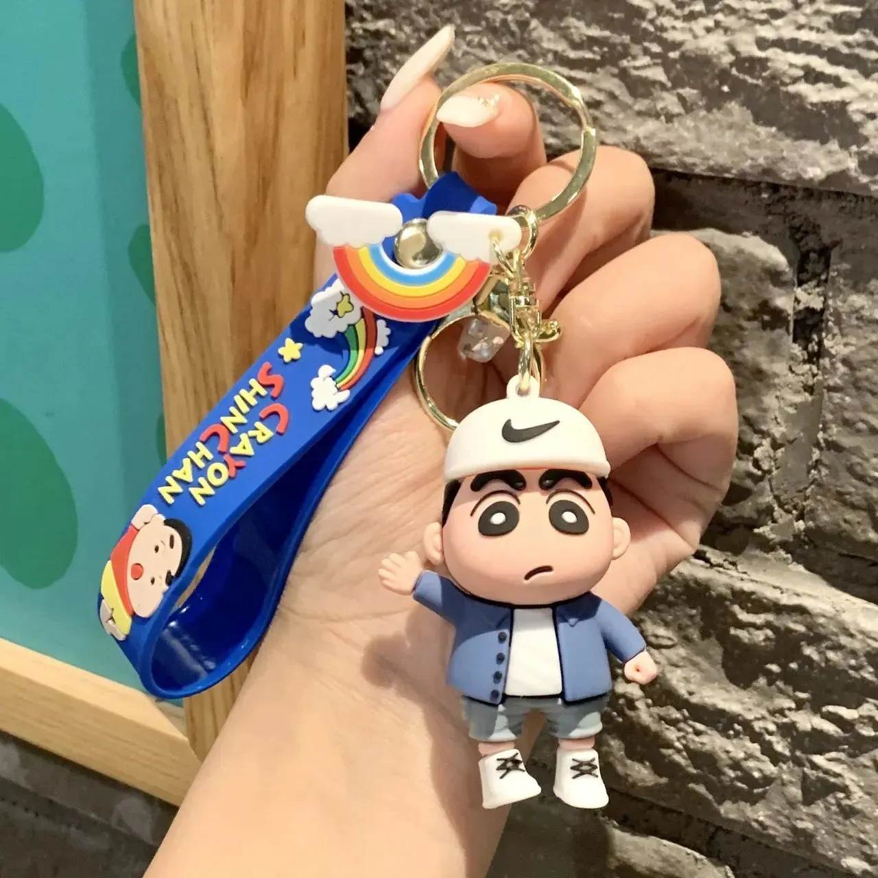 Shinchan Street Style Keychain