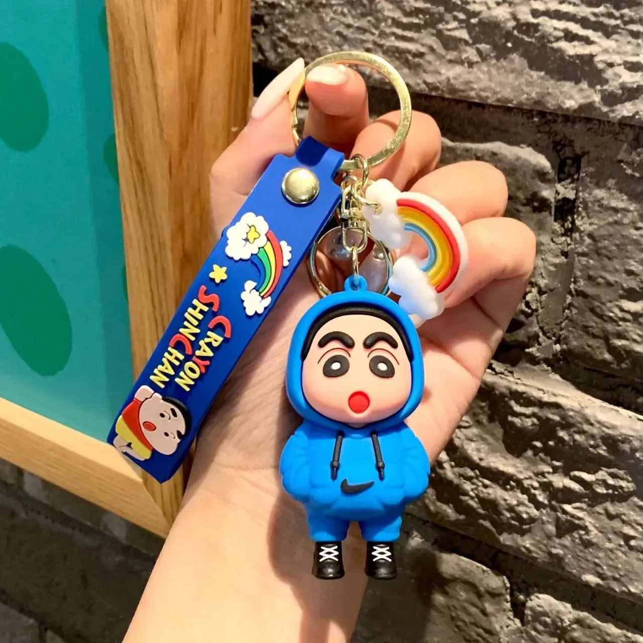 Shinchan Street Style Keychain