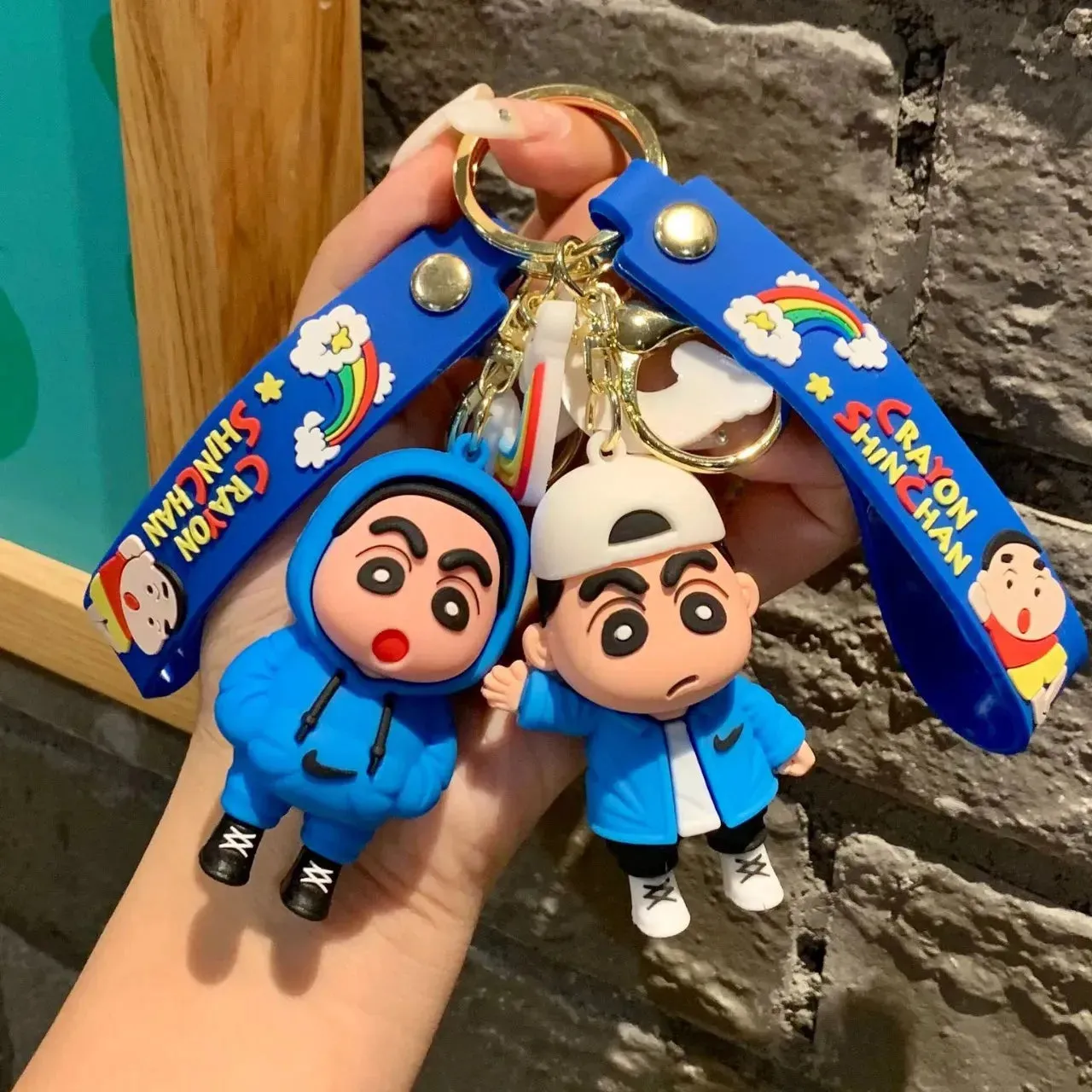 Shinchan Street Style Keychain