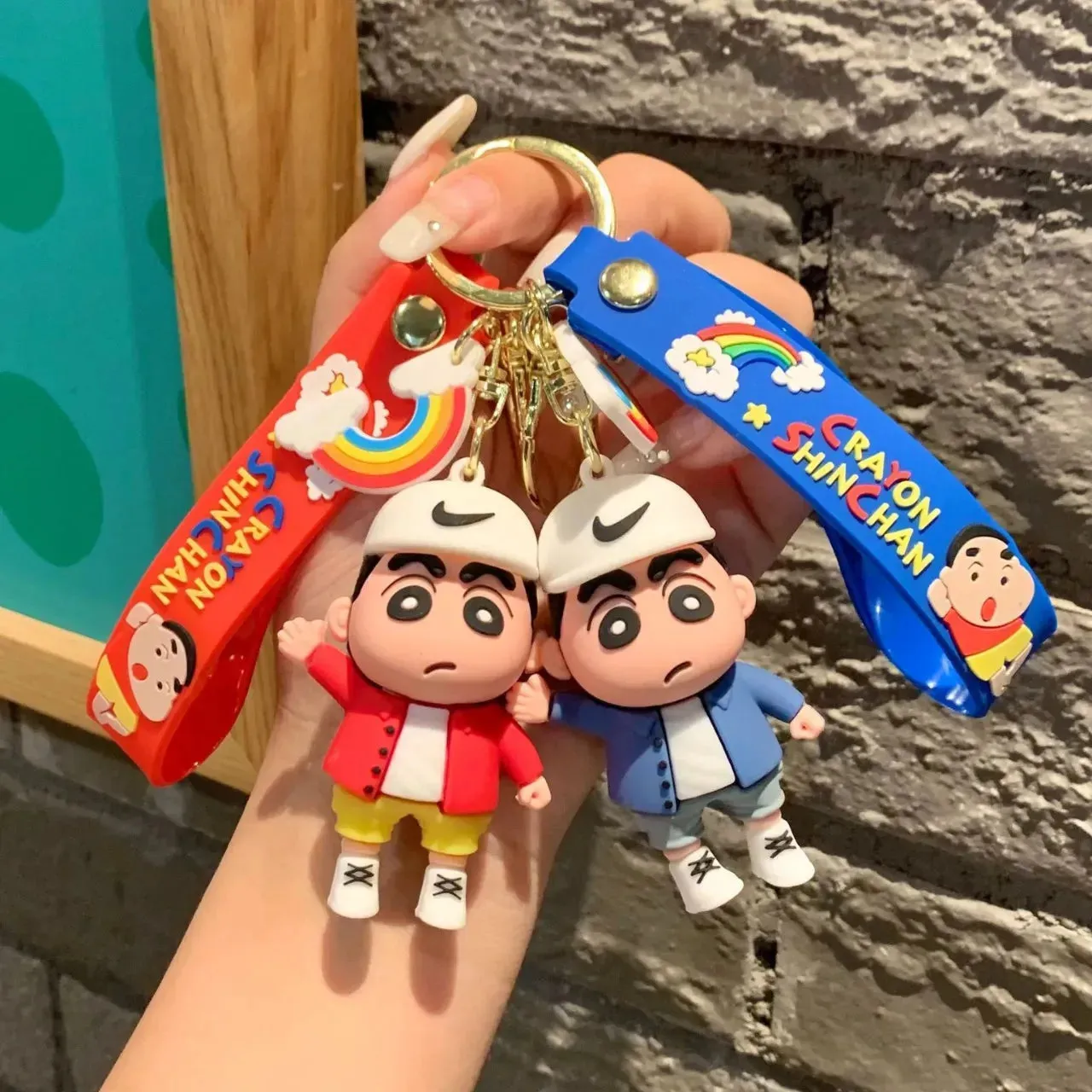 Shinchan Street Style Keychain