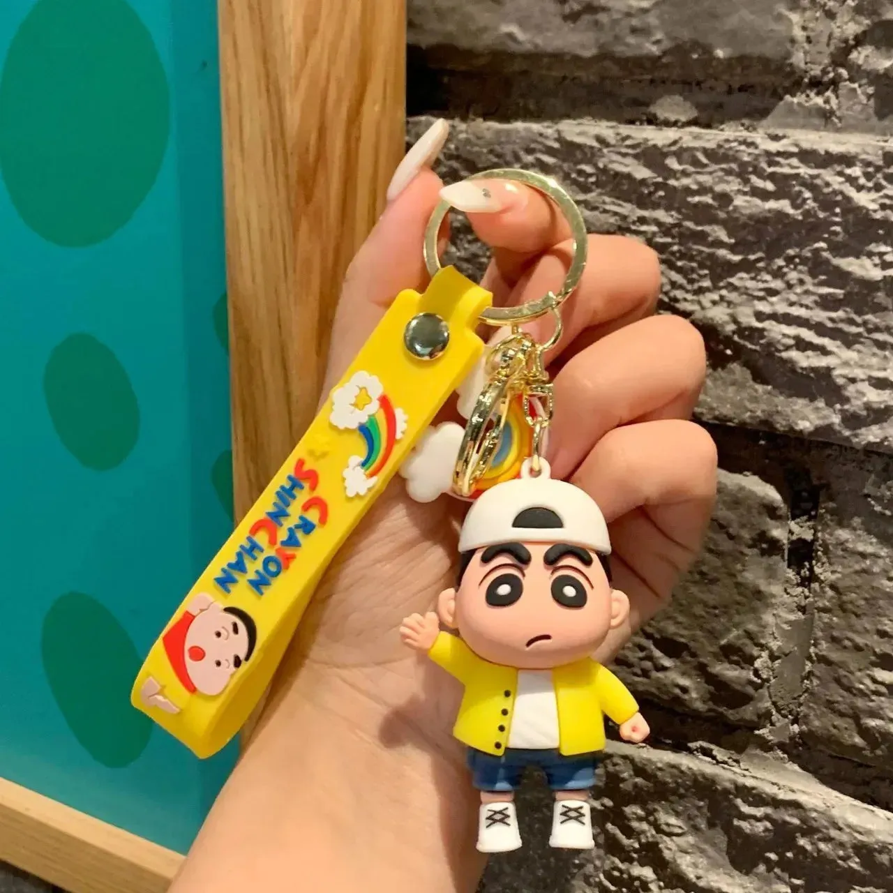Shinchan Street Style Keychain
