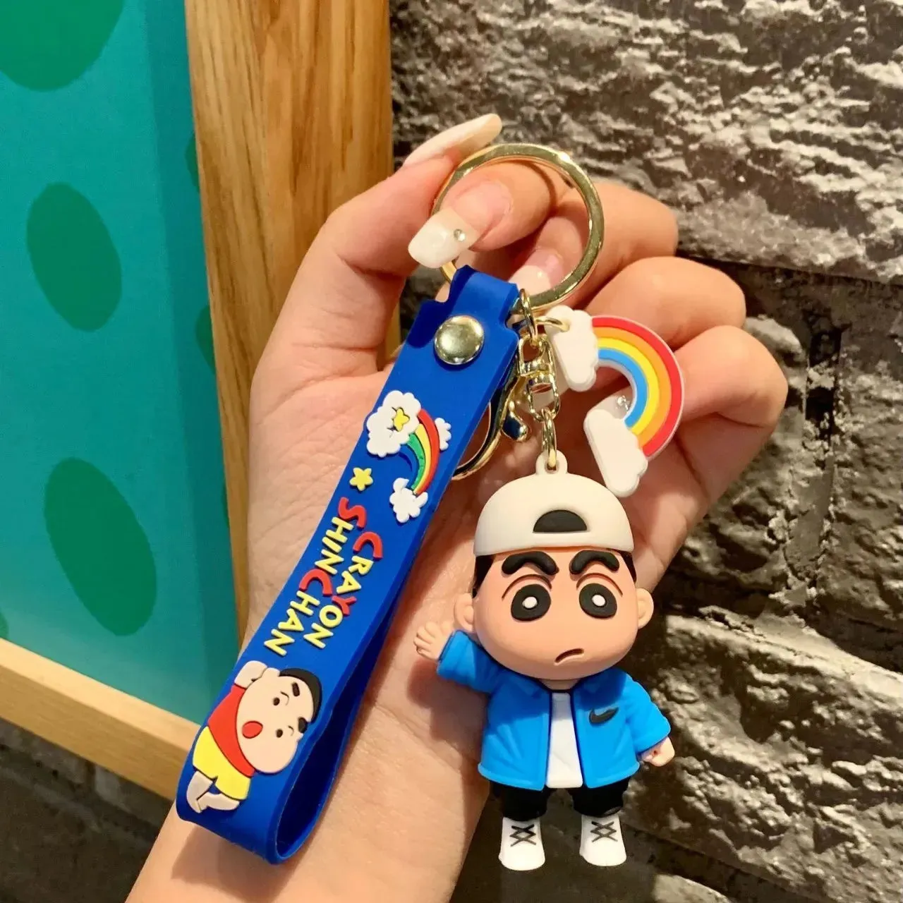 Shinchan Street Style Keychain