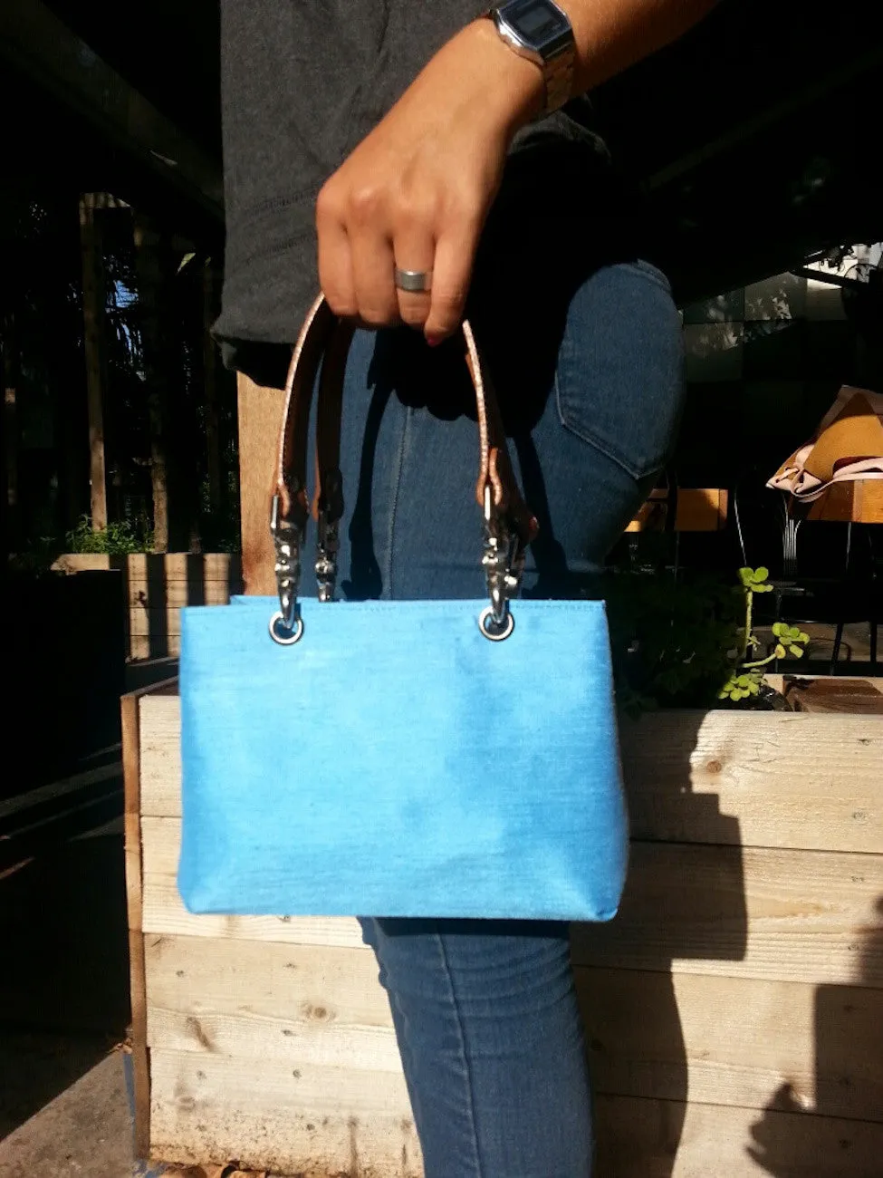 Silk Mini Bags In Assorted Colors