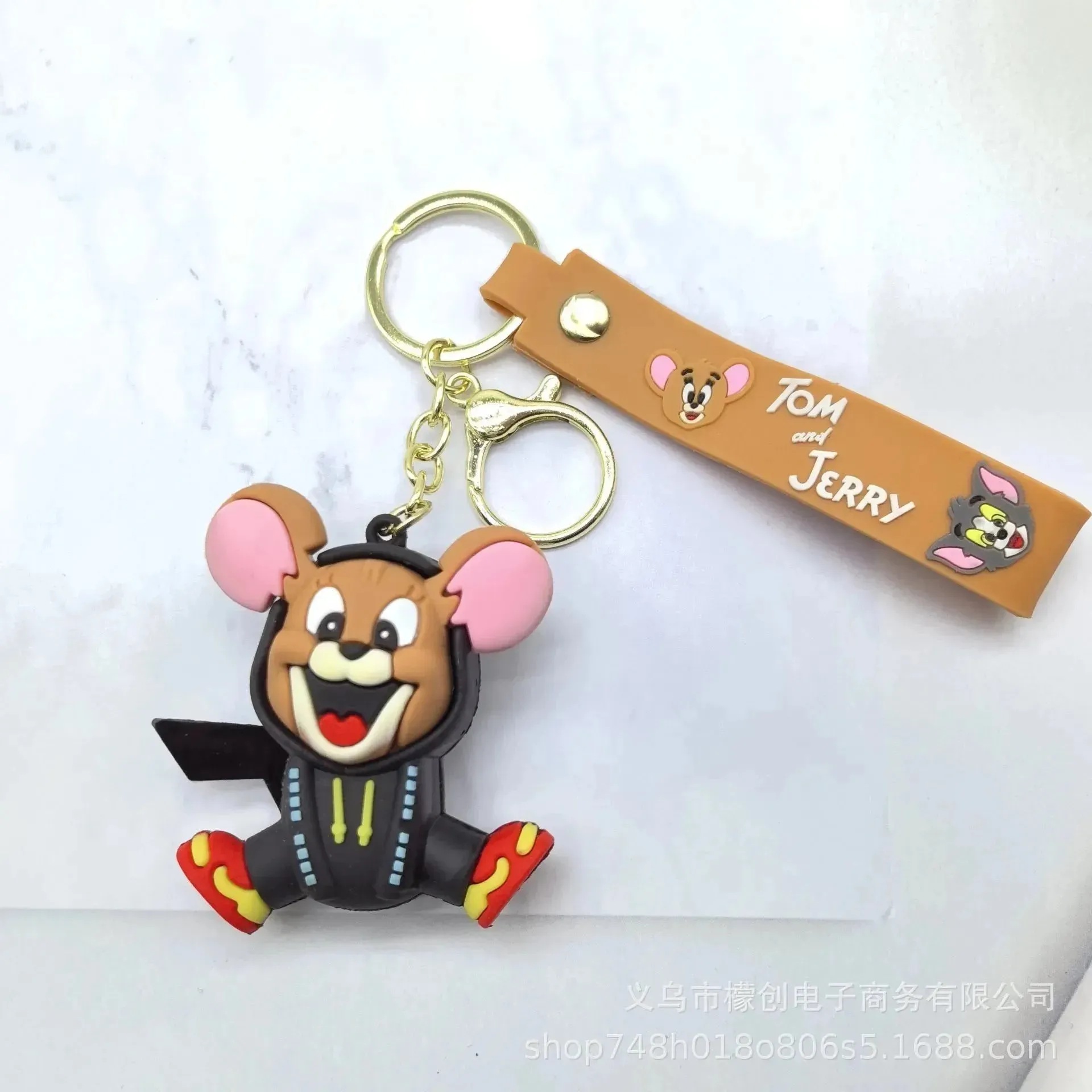 Tom and Jerry Hoodie Havoc Keychain