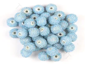 Turquoise Woven Beaded Beads