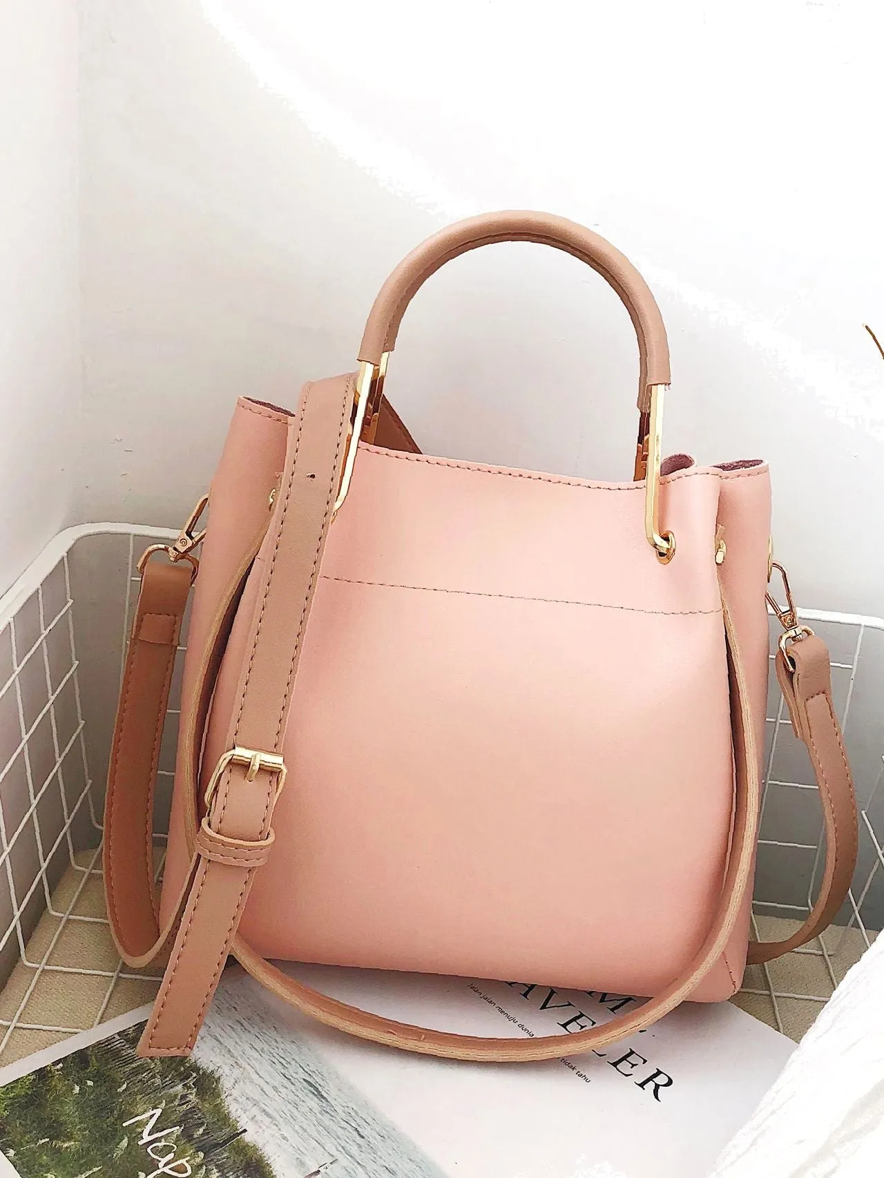 Vvsha Minimalist Shoulder Tote Bag   Women Tote Bags