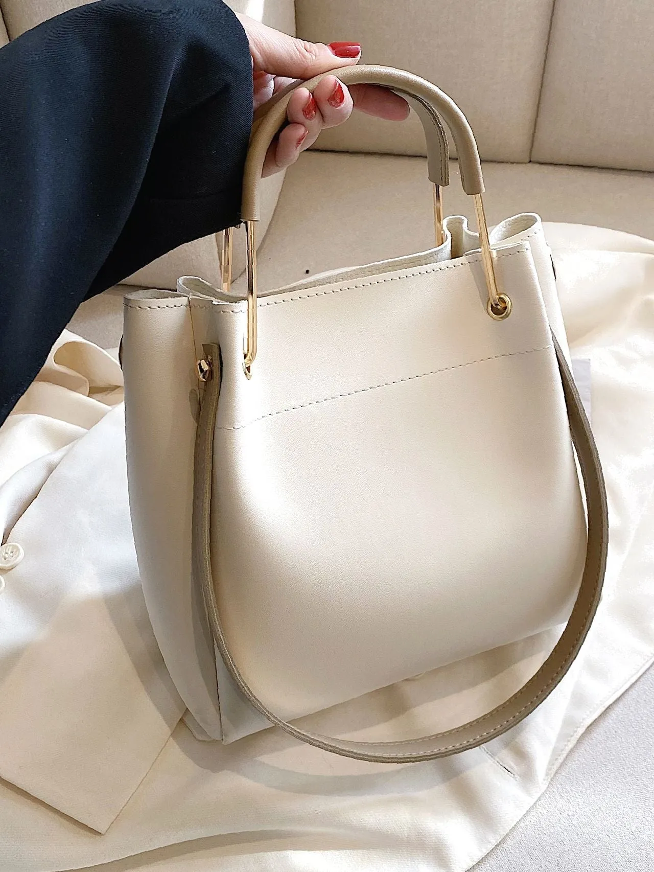 Vvsha Minimalist Shoulder Tote Bag   Women Tote Bags
