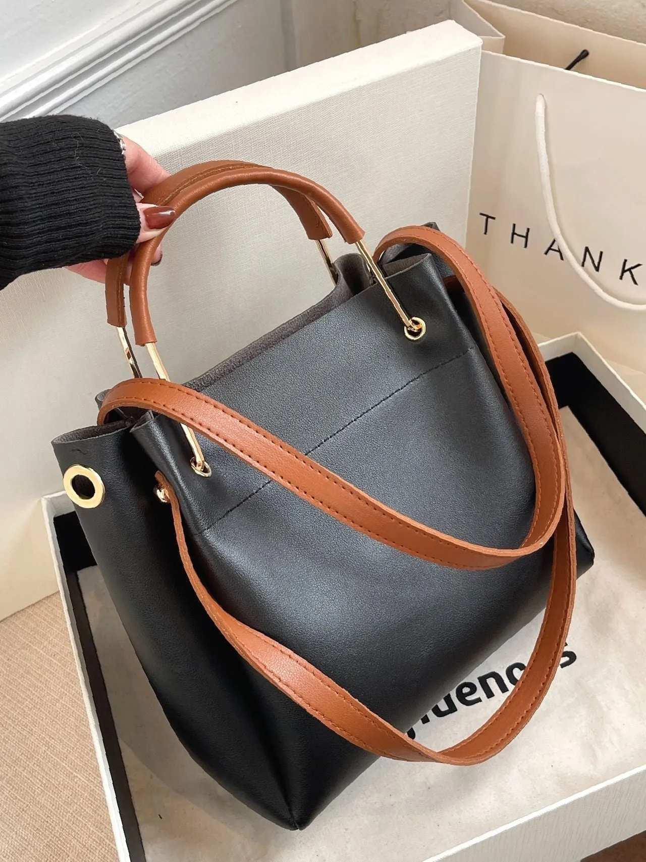 Vvsha Minimalist Shoulder Tote Bag   Women Tote Bags