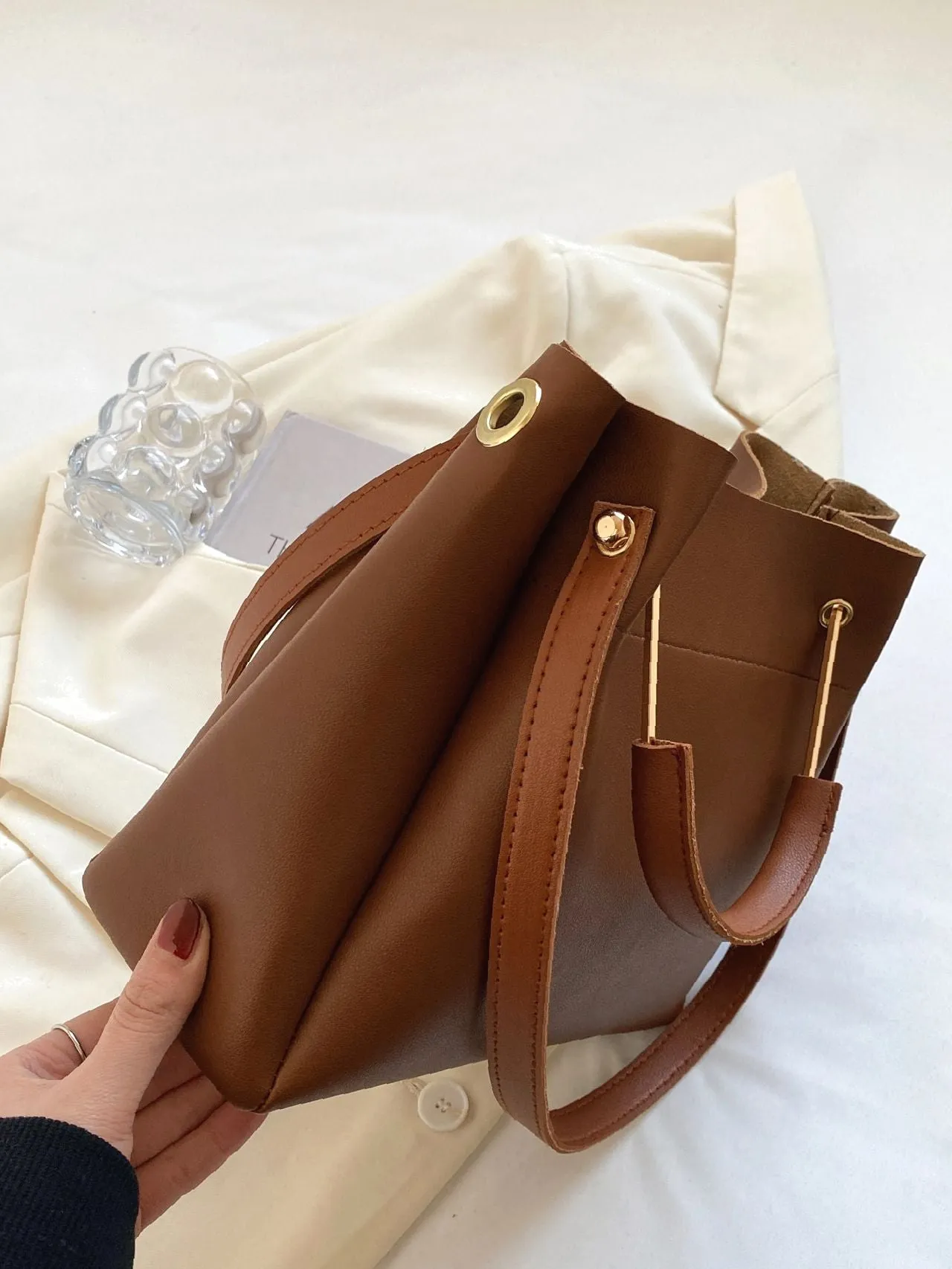 Vvsha Minimalist Shoulder Tote Bag   Women Tote Bags