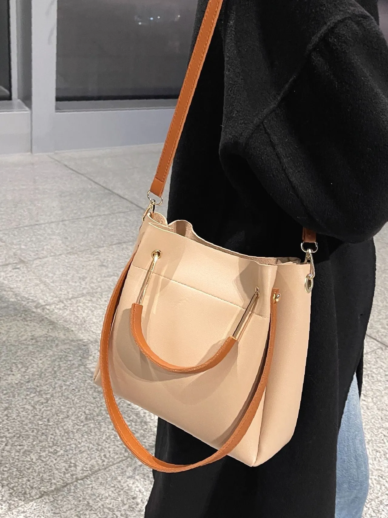 Vvsha Minimalist Shoulder Tote Bag   Women Tote Bags