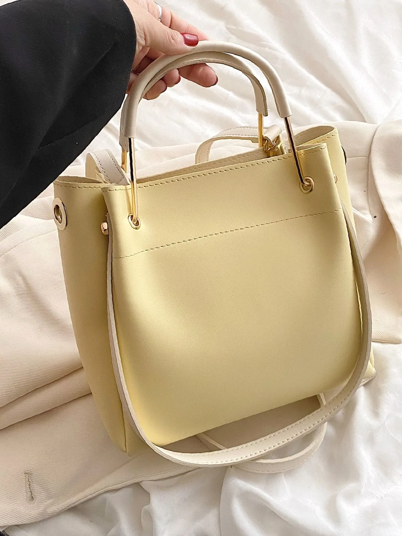 Vvsha Minimalist Shoulder Tote Bag   Women Tote Bags