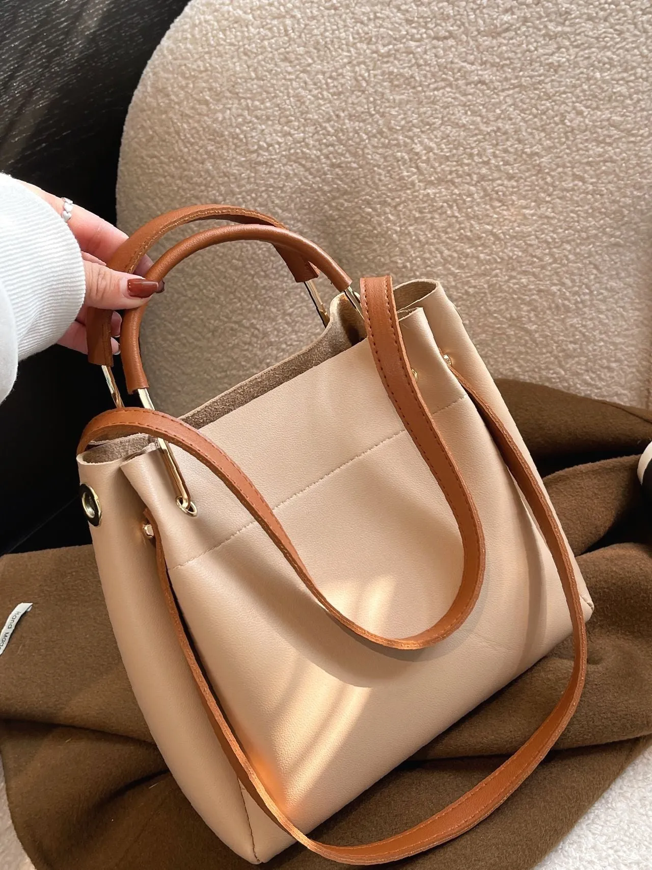 Vvsha Minimalist Shoulder Tote Bag   Women Tote Bags