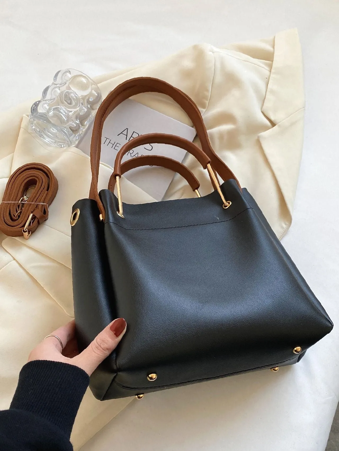 Vvsha Minimalist Shoulder Tote Bag   Women Tote Bags