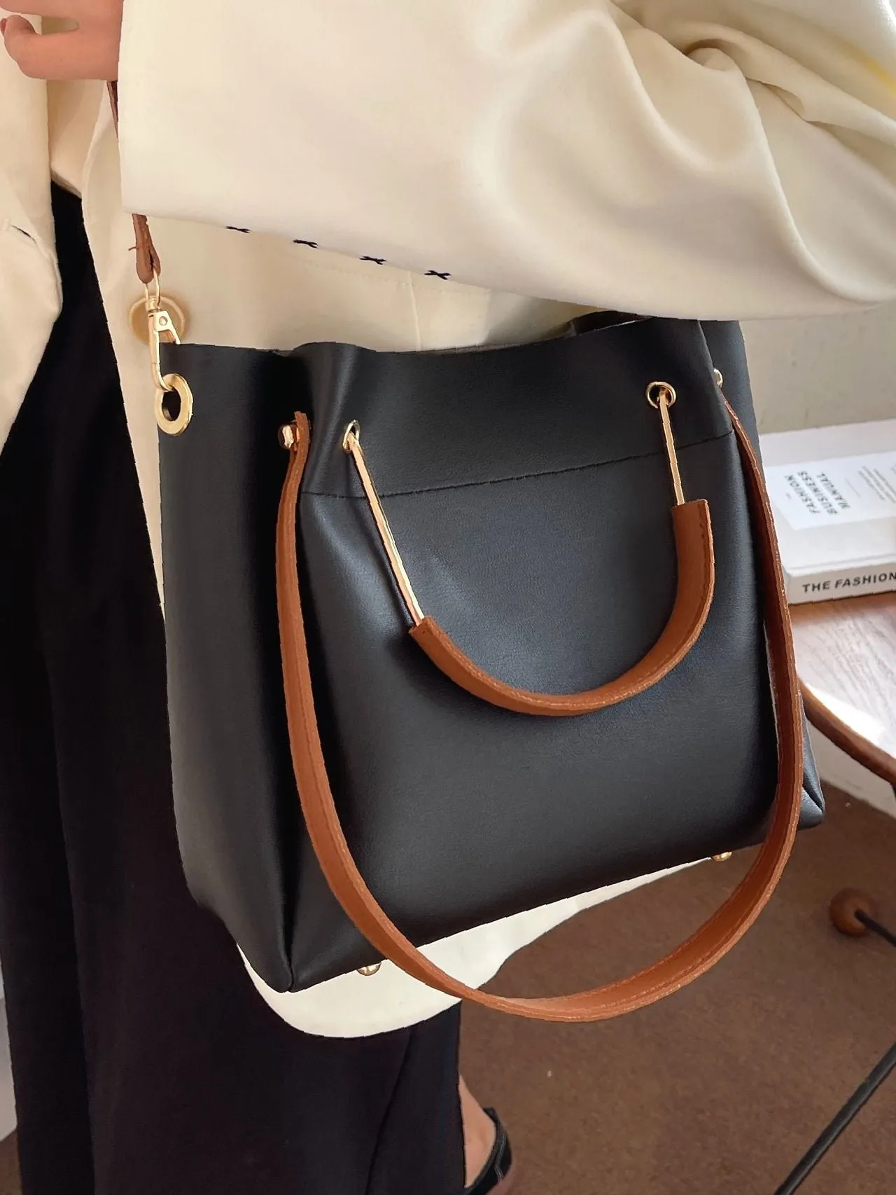 Vvsha Minimalist Shoulder Tote Bag   Women Tote Bags