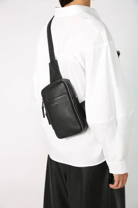 web mini bag / black|silver