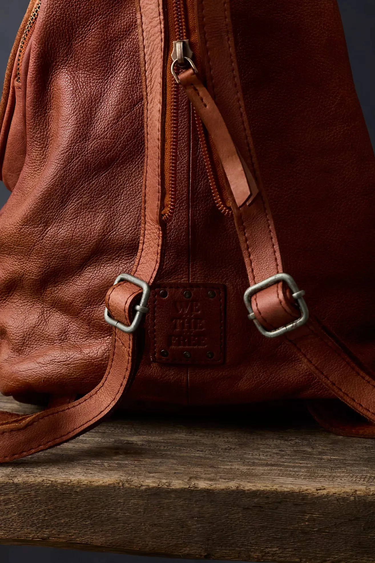 WTF Soho Convertible Bag (Distressed Brown)