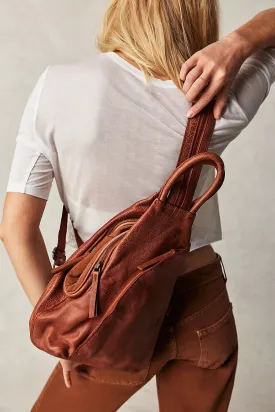 WTF Soho Convertible Bag (Distressed Brown)