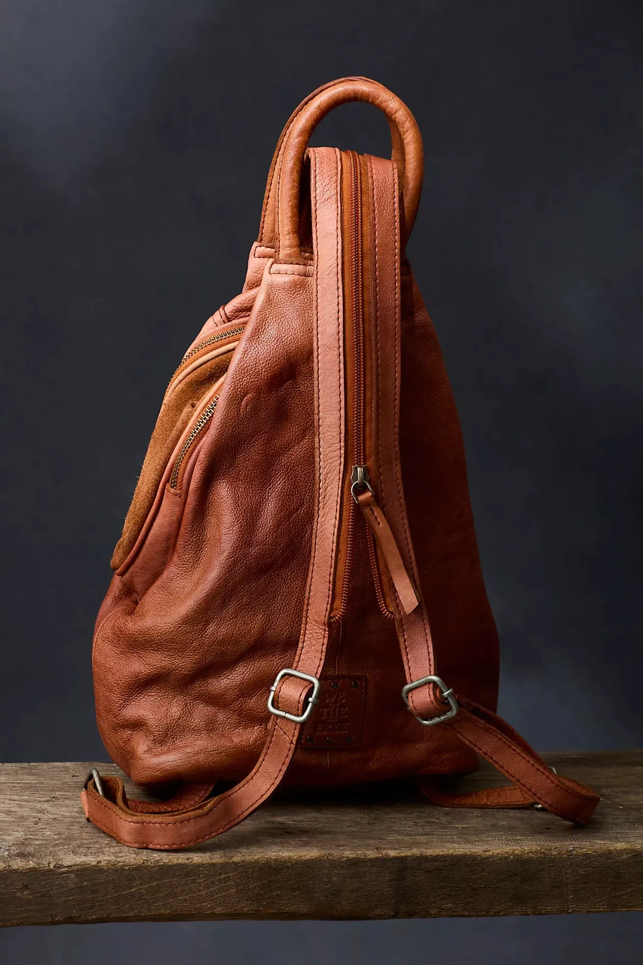 WTF Soho Convertible Bag (Distressed Brown)