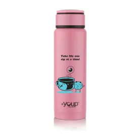 Youp Thermosteel Insulated Pink Color Kids Water Bottle Yp261 - 260 Ml