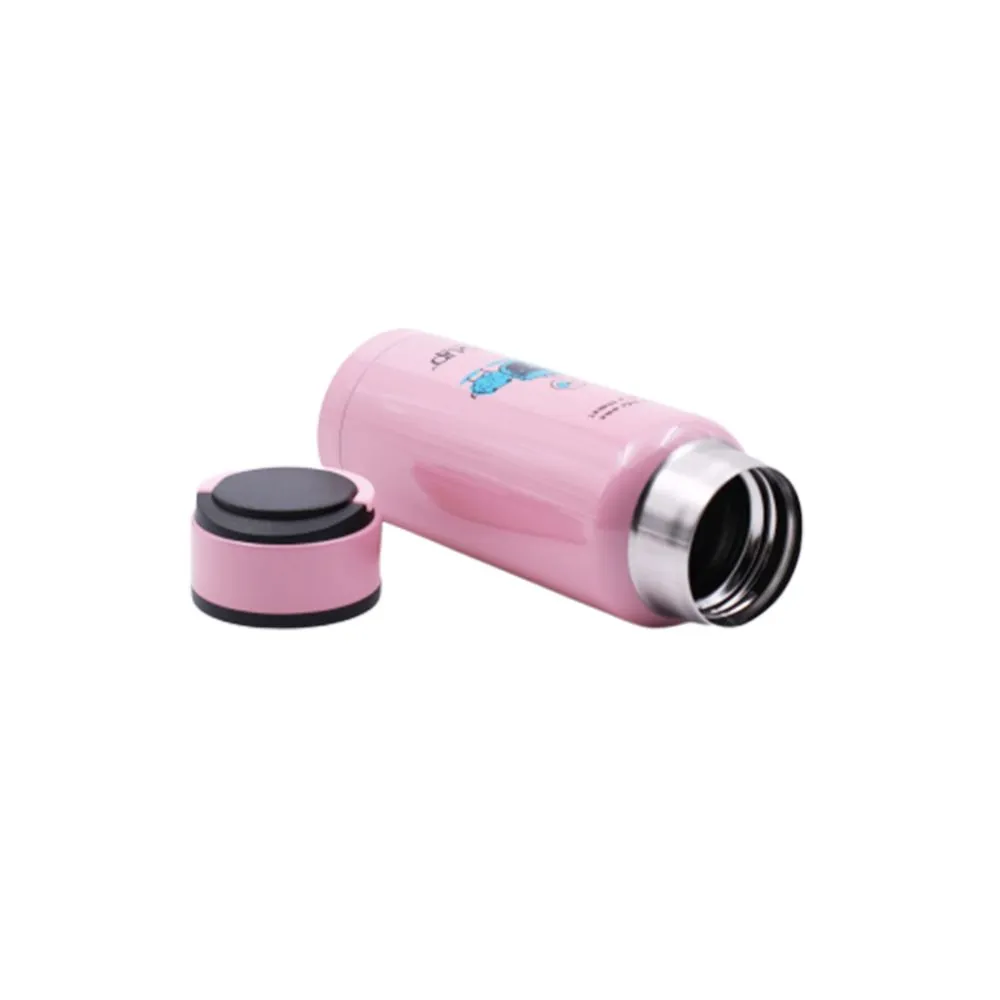 Youp Thermosteel Insulated Pink Color Kids Water Bottle Yp353 - 350 Ml
